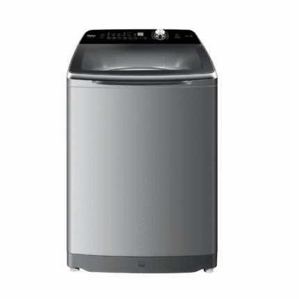 غسالة ملابس هاير اتوماتيك تحميل علوي، سعة 16 كجم، فضي - HWM160-B1678S.