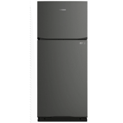 ثلاجة تورنيدو نوفروست 396 لتر استانلس غامق RF-480T-DST