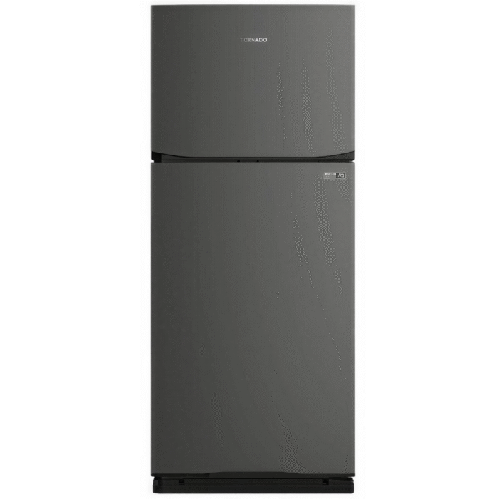 ثلاجة تورنيدو نوفروست 396 لتر استانلس غامق RF-480T-DST