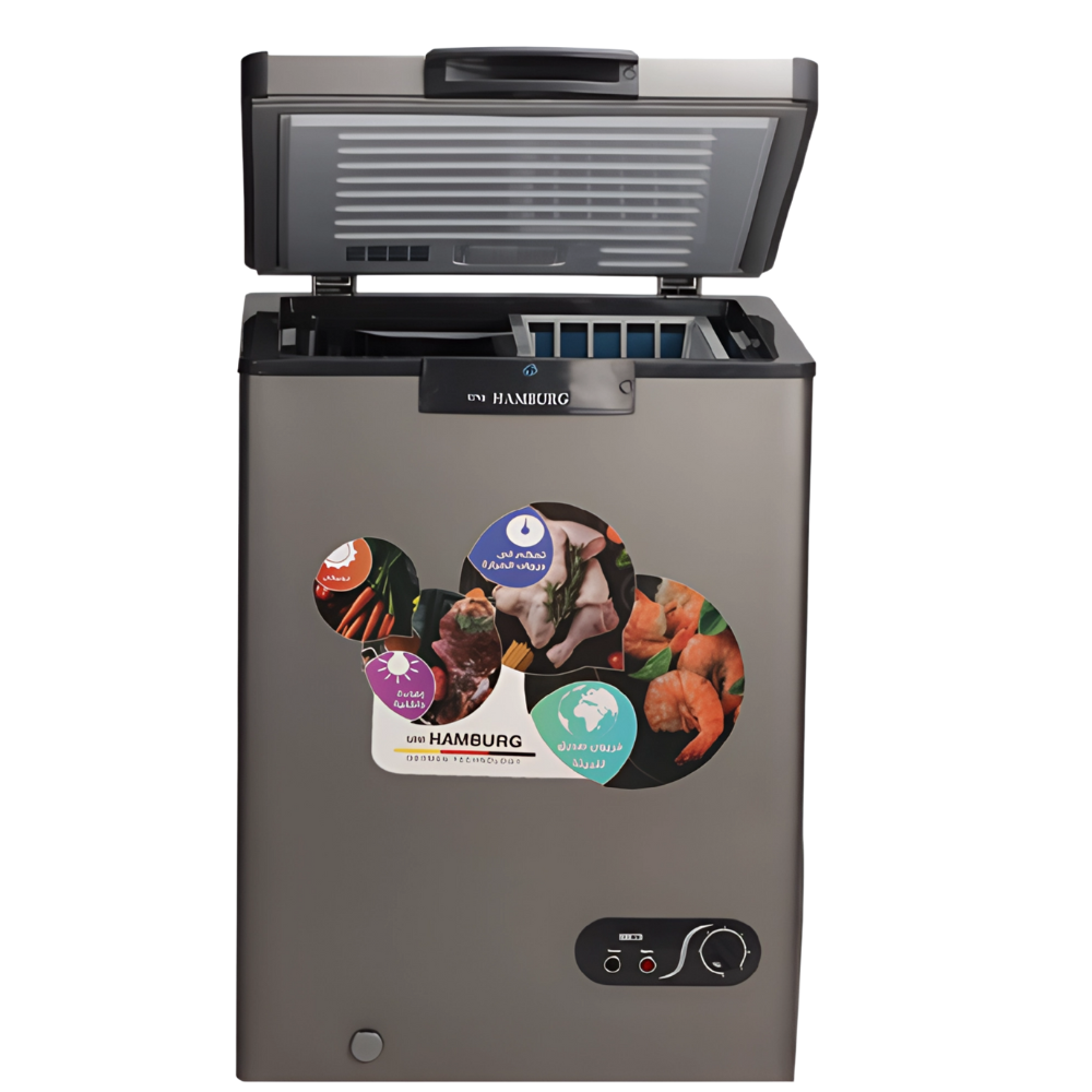 ديب فريزر هامبورغ ديفروست - 180 لتر - فضي (CF-180) (2) ديب فريزر هامبورغ ديفروست - 180 لتر - فضي (CF-180) (2)