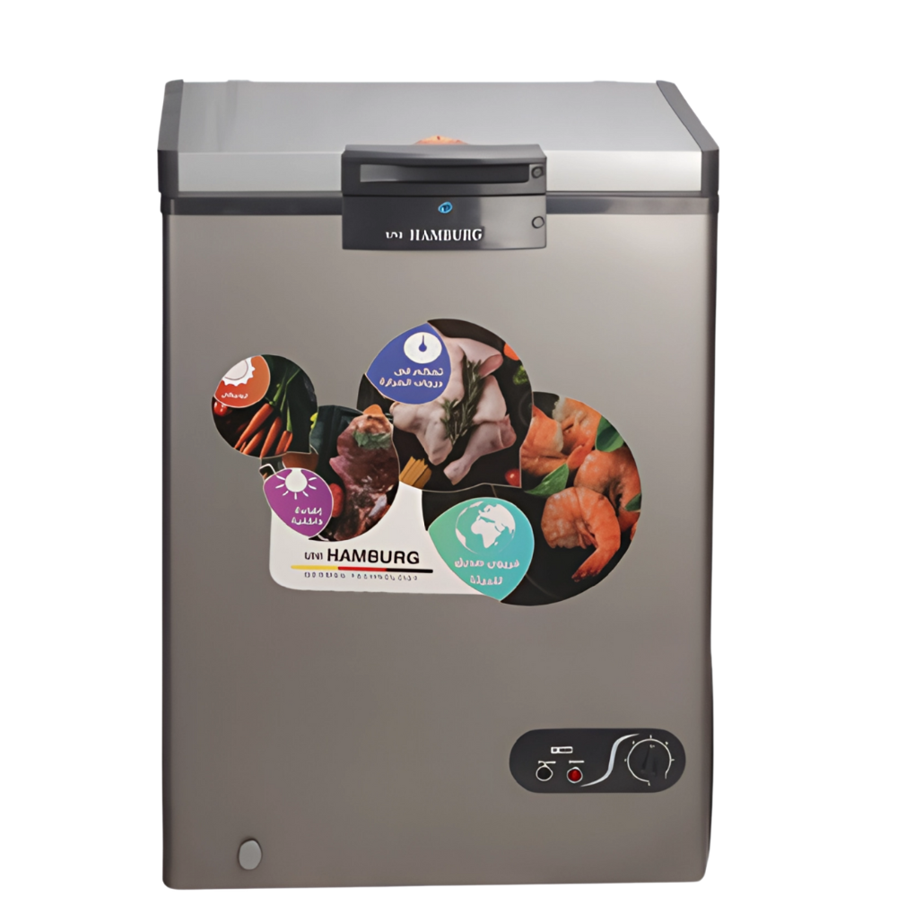 ديب فريزر هامبورغ ديفروست - 180 لتر - فضي (CF-180) ديب فريزر هامبورغ ديفروست - 180 لتر - فضي (CF-180)