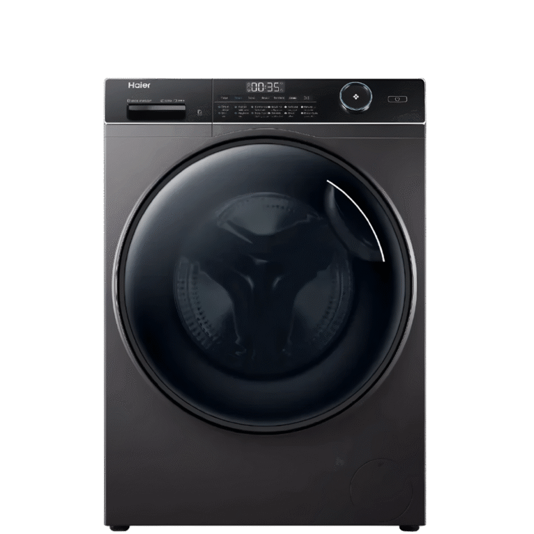 غسالة هاير تحميل أمامي 8 كجم 1400 لفة بخار إنفرتر - رمادي (HW80-B14959S8TU1)