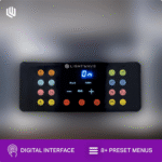 قلاية لايت ويف LW-ARF-SW08L100 هوائية رقمية – 8 لتر – 1700 وات – 8 برامج – تحكم ذكي باللمس – أسود