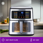 قلاية لايت ويف LW-ARF-SW10L200 هوائية متطورة – 10 لتر – 1500 وات – 16 برنامج طهي – تحكم باللمس – حجم عائلي