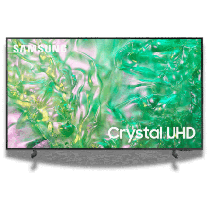 تلفزيون سامسونج 50 بوصة 4K UHD الذكي LED مع جهاز استقبال مدمج - 50DU8000 مع حامل حائط للتلفزيون من ETI