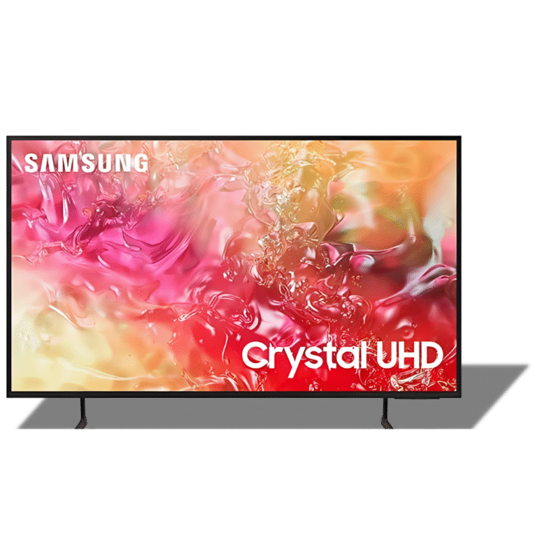 تلفزيون سامسونج سمارت 65 بوصة بدقة 4K UHD، وتقنية LED مع ريسيفر داخلي(2024) - 65DU7000