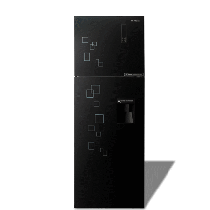 ثلاجة فريش 426 لتر - زجاج أسود/ FNT-DR540 YGB
