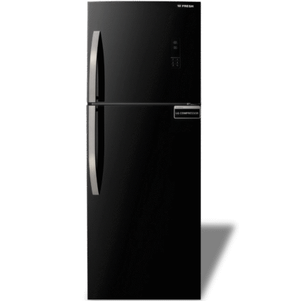 ثلاجه فريش 397 لتر- أسود لامع FNT-M470YBM