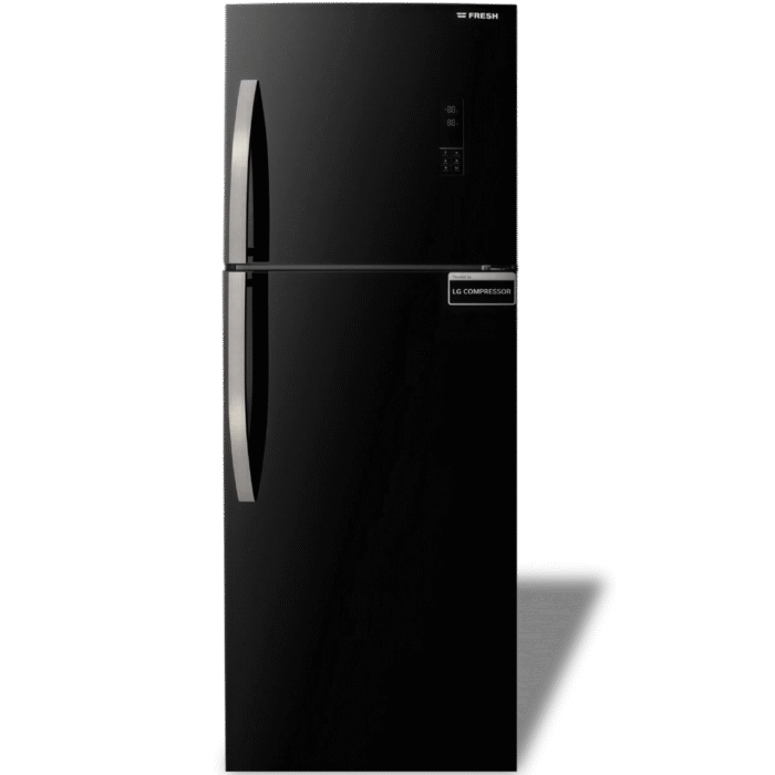 ثلاجه فريش 397 لتر- أسود لامع FNT-M470YBM