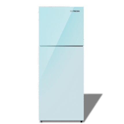 ثلاجه فريش زجاج لايت بلو - 397 لتر / FNT-MR470YGLB
