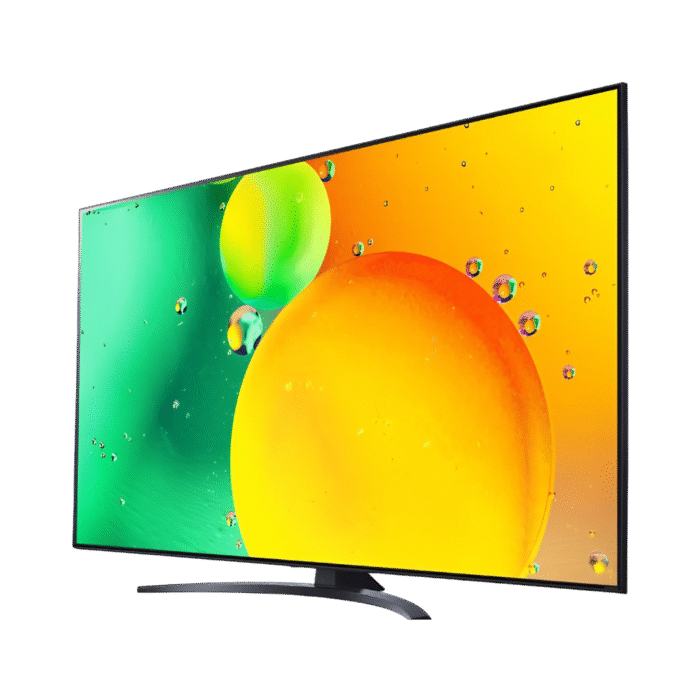 شاشة تلفزيون سمارت ال جي 50 بوصة LED بتقنية خلايا النانو، دقة 4K UHD بريسفير داخلي - 50NANO796QA