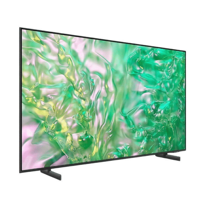 شاشة تلفزيون سامسونج 43 بوصة سمارت LED، بدقة 4K كريستال UHD، بريسيفر داخلي – (43DU8000)