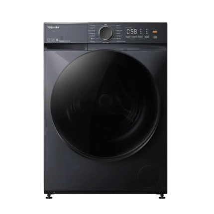 غسالة توشيبا T21 ديجيتال بتقنية الانفرتر، سعة 8.5 كجم، رمادي موراندي - TW-T21BU95UWEG(MG)