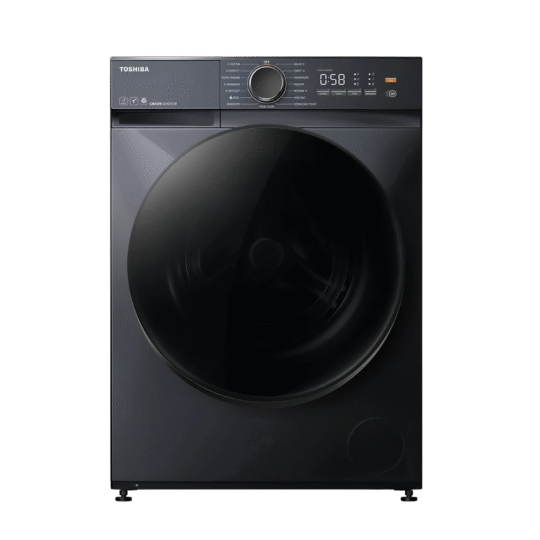 غسالة توشيبا T21 ديجيتال بتقنية الانفرتر، سعة 8.5 كجم، رمادي موراندي - TW-T21BU95UWEG(MG)