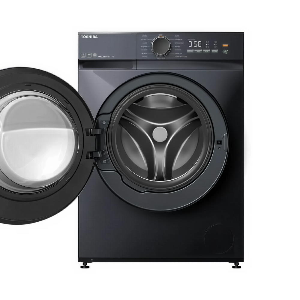 غسالة توشيبا T21 سعة ٨.٥ كجم تحميل أمامي – بتقنية Ultra Fine Bubble وAroma+ – موديل TW-T21BU95UWEG(MG) (1)