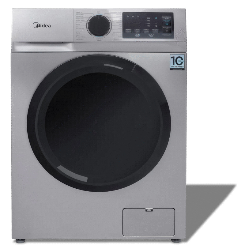 غسالة ميديا 7 كجم تحميل أمامى إنفرتر موديل - خاصية البخار ومؤشر لتنظيف الحلة MFN09W70B/S