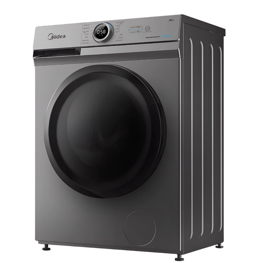 غسالة ميديا 8 كجم تحميل أمامى إنفرتر موتور- خاصية البخار (MF100W80BTT)