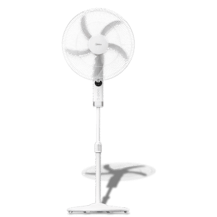مروحة ستاند 18" بشبك معدني أبيض FS45-25MT-W