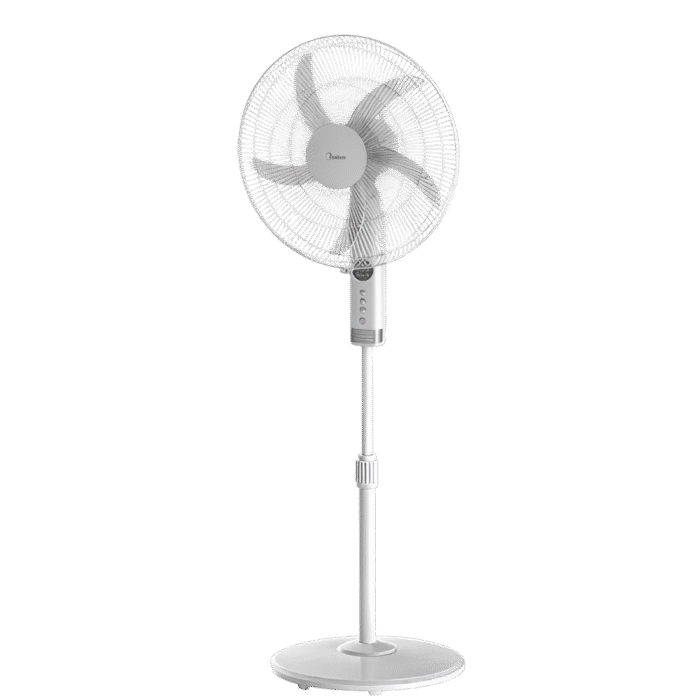 مروحة ستاند 18" بشبك معدني أبيض FS45-25MT-W