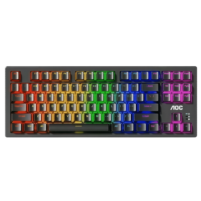 باندل الاستريمرز الاحترافي – سماعة TechnoZone K-60 ولوحة مفاتيح ميكانيكية AOC GK230 بإضاءة RGB