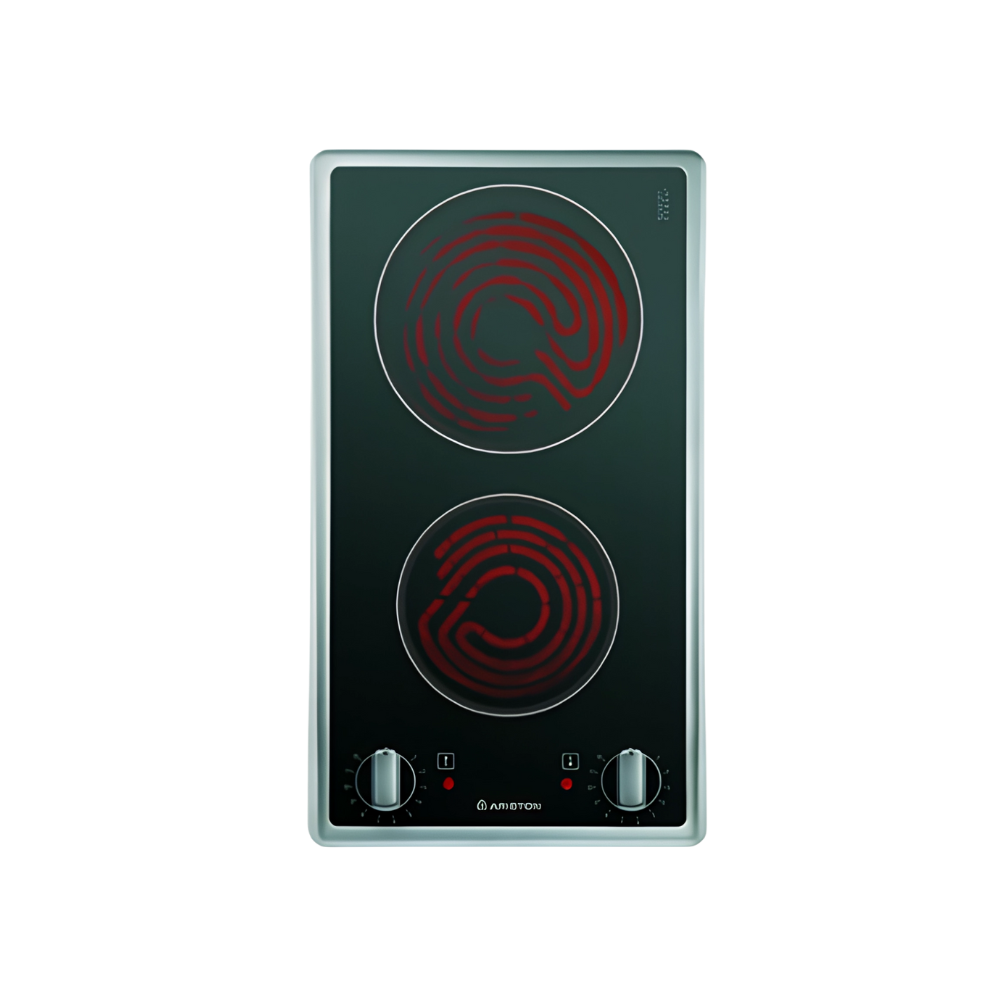 بوتاجاز كهرباء بلت إن أريستون، 2 عين، 30 سم، DK2KIX - اسود بوتاجاز كهرباء بلت إن أريستون ٢ عين ٣٠ سم – أسود – DK2KIX