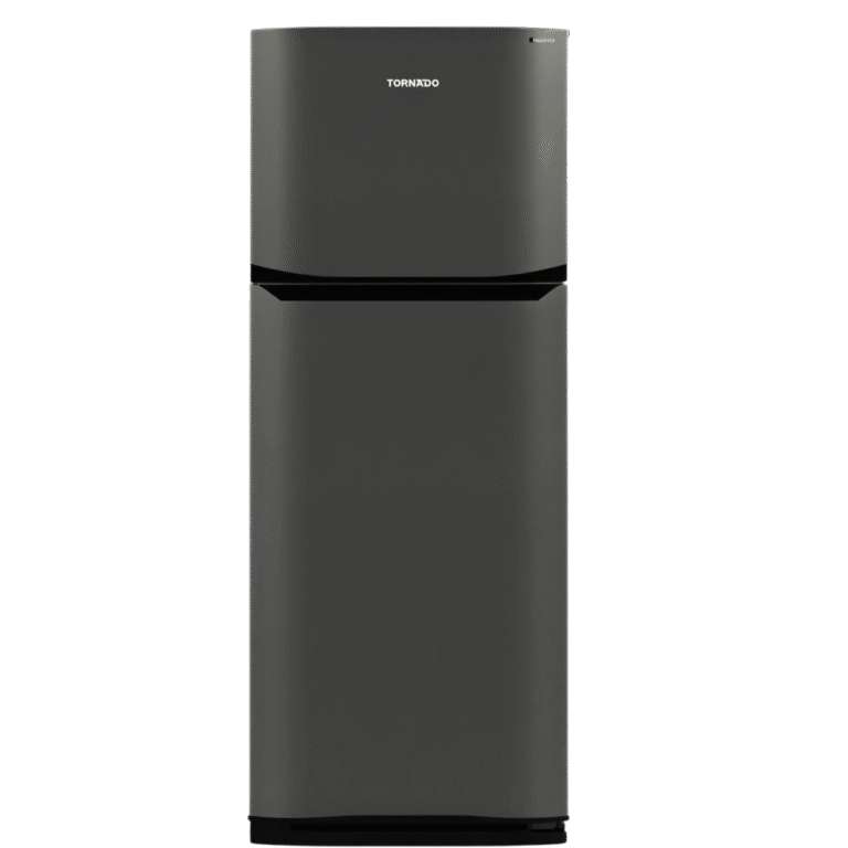 _ثلاجة تورنيدو إنفرتر نوفروست 395 لتر - استانلس غامق (RF-51FTV-DST) (1)