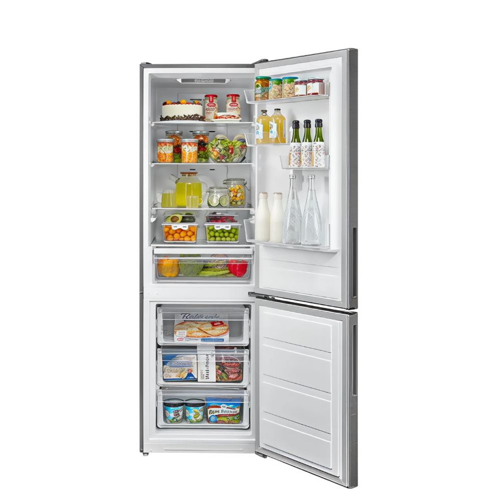 ثلاجة ميديا فريزر سفلي – سعة ٣١٠ لتر، تحكم رقمي، باب قابل للعكس، إضاءة LED – MDRB424GN46 – فضي (2) ثلاجة ميديا فريزر سفلي – سعة ٣١٠ لتر، تحكم رقمي، باب قابل للعكس، إضاءة LED – MDRB424GN46 – فضي