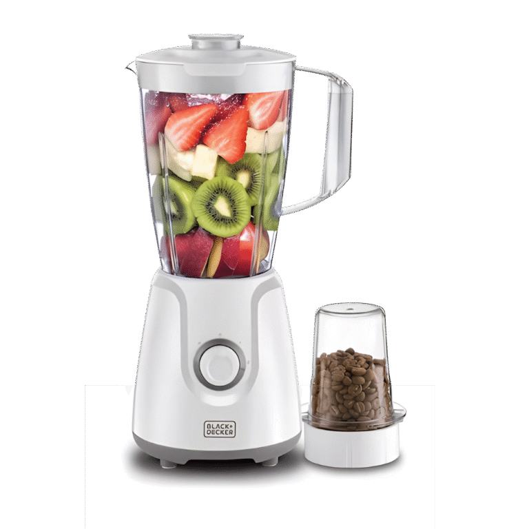 خلاط بلاك+ديكر – قدرة ٤٠٠ وات – مزود بمطحنة – BX4030-B5