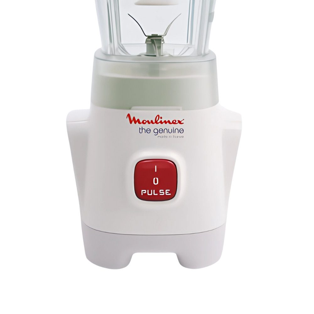 خلاط مولينكس جنوين بسعة 1.5 لتر، قدرة 400 واط مع مطحنة ومبشرة – اللون أبيض – موديل LM2421EG (2)