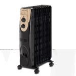 دفاية زيت ٩ ريشة – OR090D-B5 – تدفئة آمنة وموفرة للطاقة – تصميم أنيق وسهل النقل