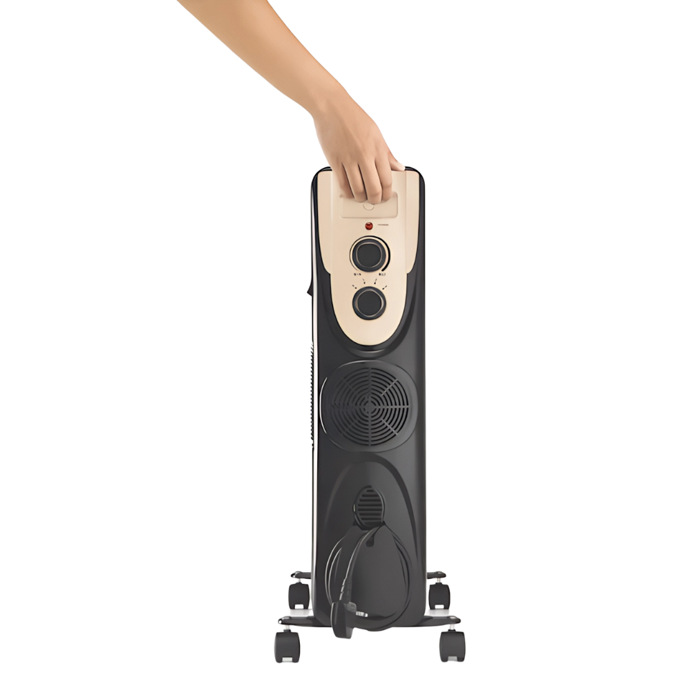 دفاية زيت ٩ ريشة – OR090D-B5 – تدفئة آمنة وموفرة للطاقة – تصميم أنيق وسهل النقل (4)