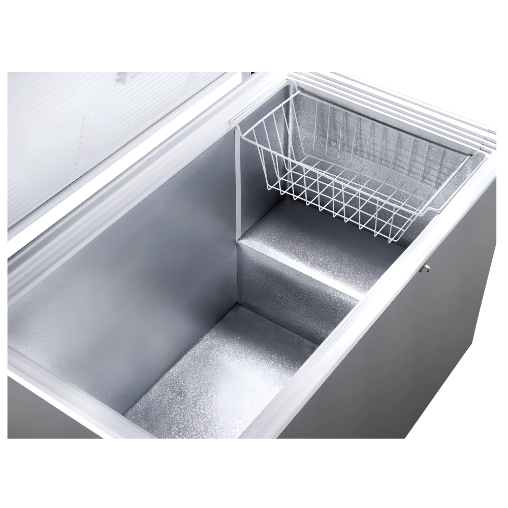 ديب فريزر الكتروستار افقى 300 استاليسLC300SLSTD (1) ديب فريزر الكتروستار افقى 300 استاليس LC300SLSTD