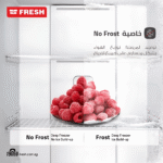 ديب فريزر رأسي فريش – ٦ أدراج – تحكم باللمس – ستانلس ستيل – FNU-MT270T