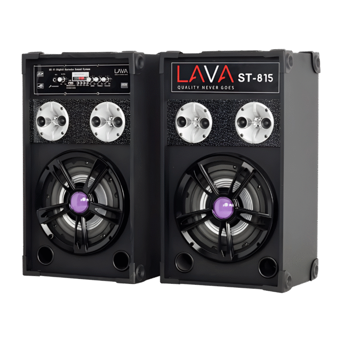 سبيكر صب ووفر لافا 2.0 – بلوتوث وUSB وإضاءة LED مع ريموت تحكم – Lava 815
