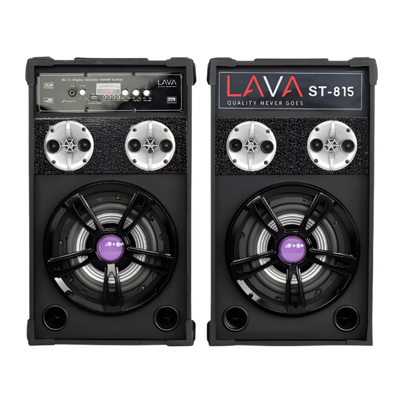سبيكر صب ووفر لافا 2.0 – بلوتوث وUSB وإضاءة LED مع ريموت تحكم – Lava 815