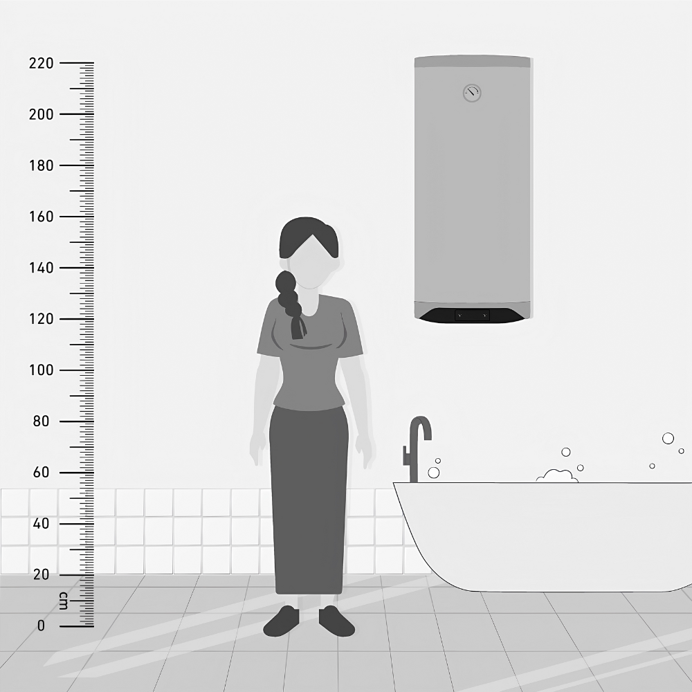 سخان مياه تورنيدو كهرباء — سعة ١٠٠ لتر إينامل — لمبة ليد — أبيض (TEEE-100MW) (2) سخان مياه تورنيدو كهرباء — سعة ١٠٠ لتر إينامل — لمبة ليد — أبيض (TEEE-100MW) (2)