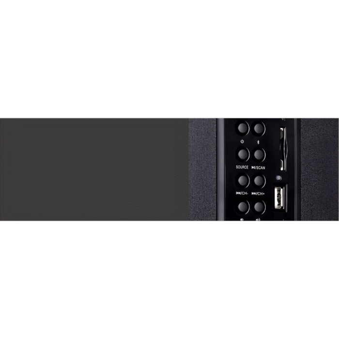 سماعات صب ووفر F&D بلوتوث – مدخل USB – صوت قوي وباس عميق – لون أسود (F550X)
