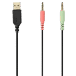 سماعة رأس Avalon Revo للألعاب – صوت محيطي 5.1 – موصل 3.5 مم + USB – تصميم مريح وميكروفون احترافي