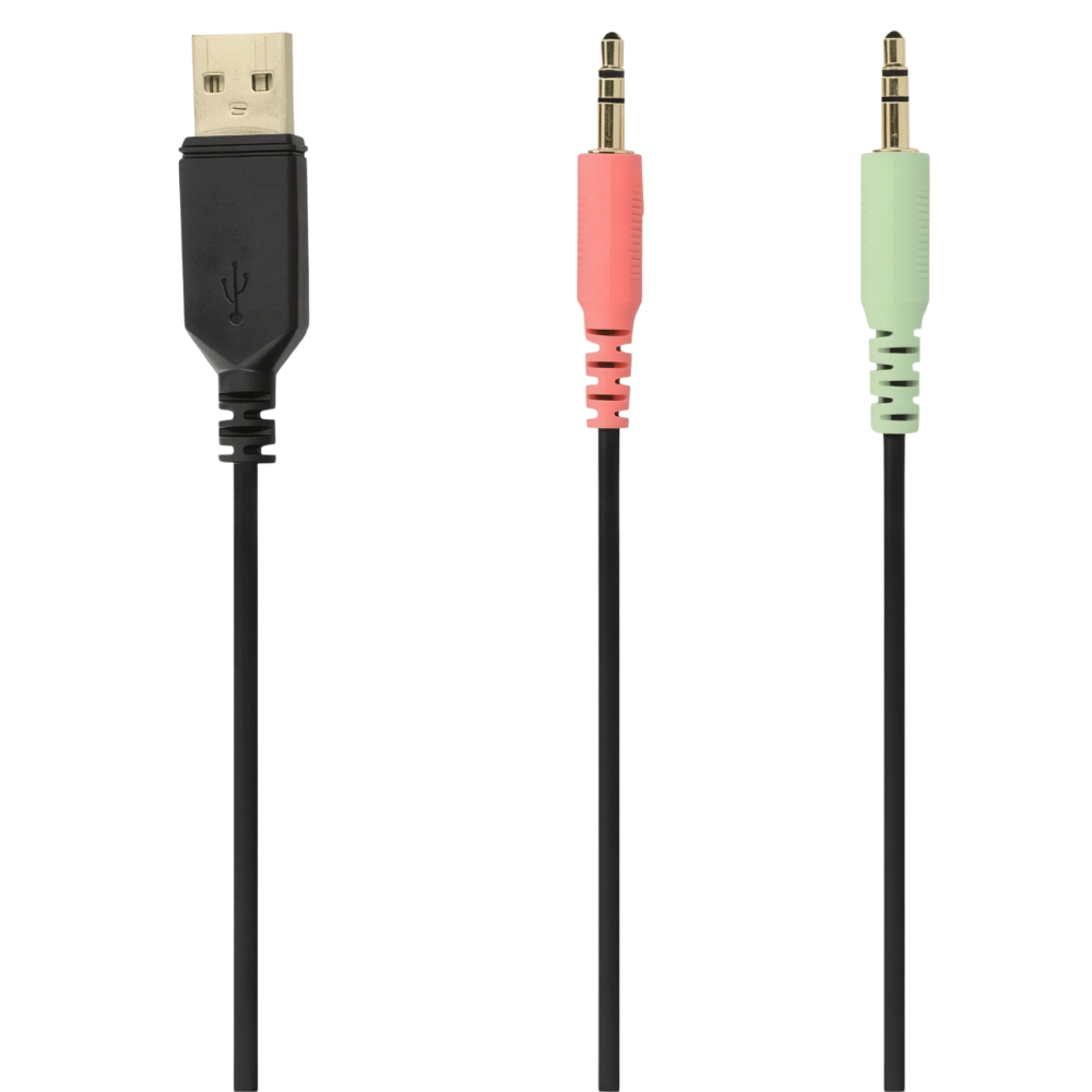 سماعة رأس Avalon Revo للألعاب – صوت محيطي 5.1 – موصل 3.5 مم + USB – تصميم مريح وميكروفون احترافي (1) سماعة رأس Avalon Revo للألعاب – صوت محيطي 5.1 – موصل 3.5 مم + USB – تصميم مريح وميكروفون احترافي