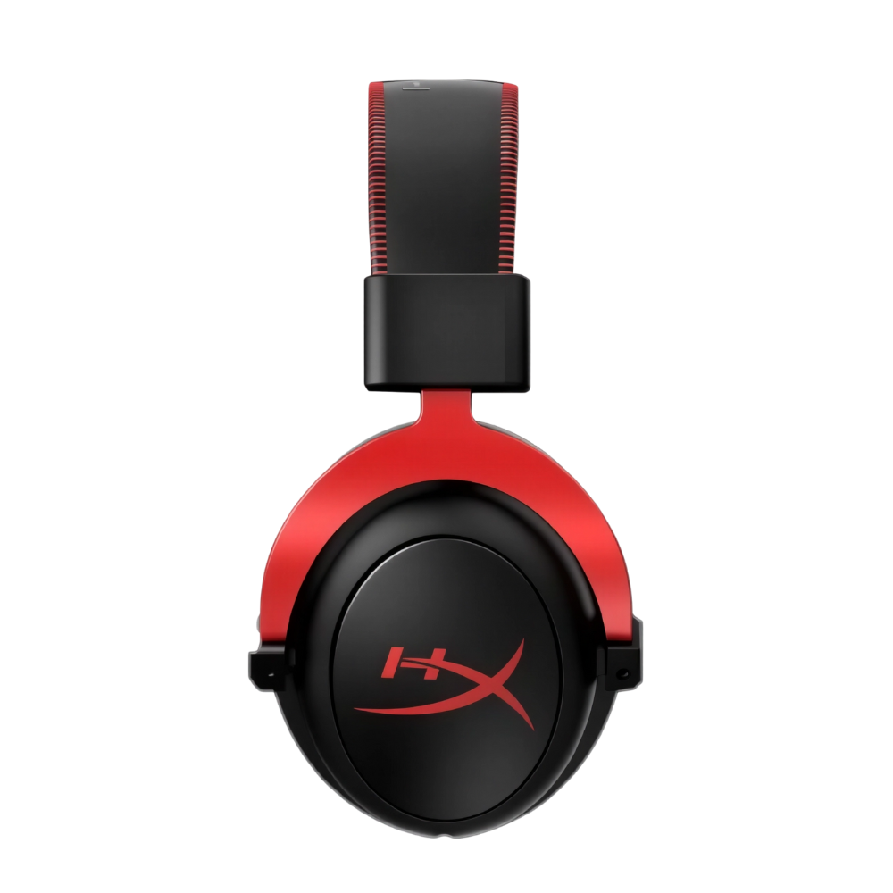 سماعة رأس HyperX للألعاب – صوت محيطي 7.1 وأداء احترافي – تصميم مريح باللون الأحمر – Cloud II Red (1) سماعة رأس HyperX للألعاب – صوت محيطي 7.1 وأداء احترافي – تصميم مريح باللون الأحمر – Cloud II Red
