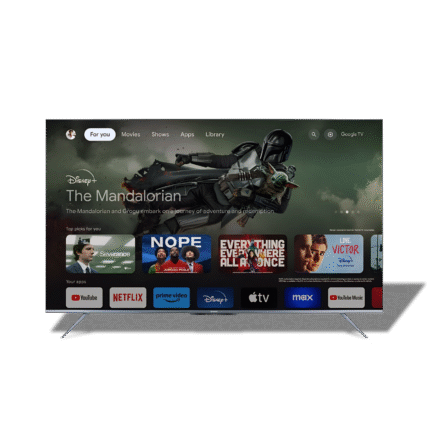 شاشة شارب 4K سمارت - فريمليس 65 بوصة ريسيفر داخلي (4T-C65FL6EX)