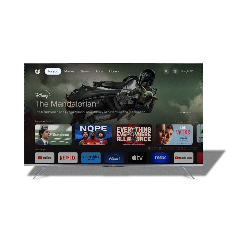 شاشة شارب 4K سمارت - فريمليس 65 بوصة ريسيفر داخلي (4T-C65FL6EX)