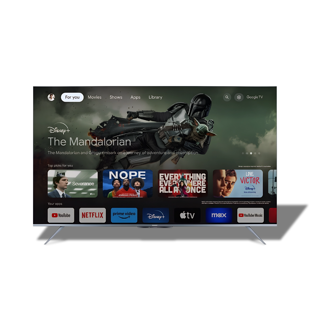 شاشة شارب 4K سمارت - فريمليس 65 بوصة ريسيفر داخلي (4T-C65FL6EX) شاشة شارب 4K سمارت - فريمليس 65 بوصة ريسيفر داخلي (4T-C65FL6EX)