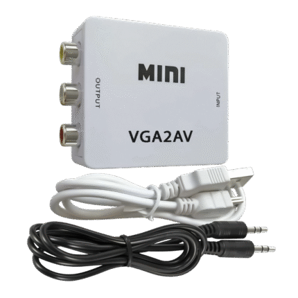 صندوق كبير لتحويل VGA إلى AV محول فيديو احترافي