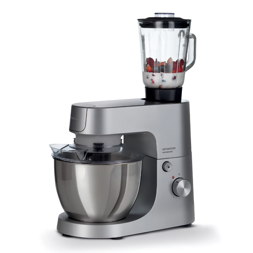 عجان وخلاط كينوود HomeBake – قدرة ١٠٠٠ وات – وعاء عميق من الستانلس – KHH01.120SI (1)