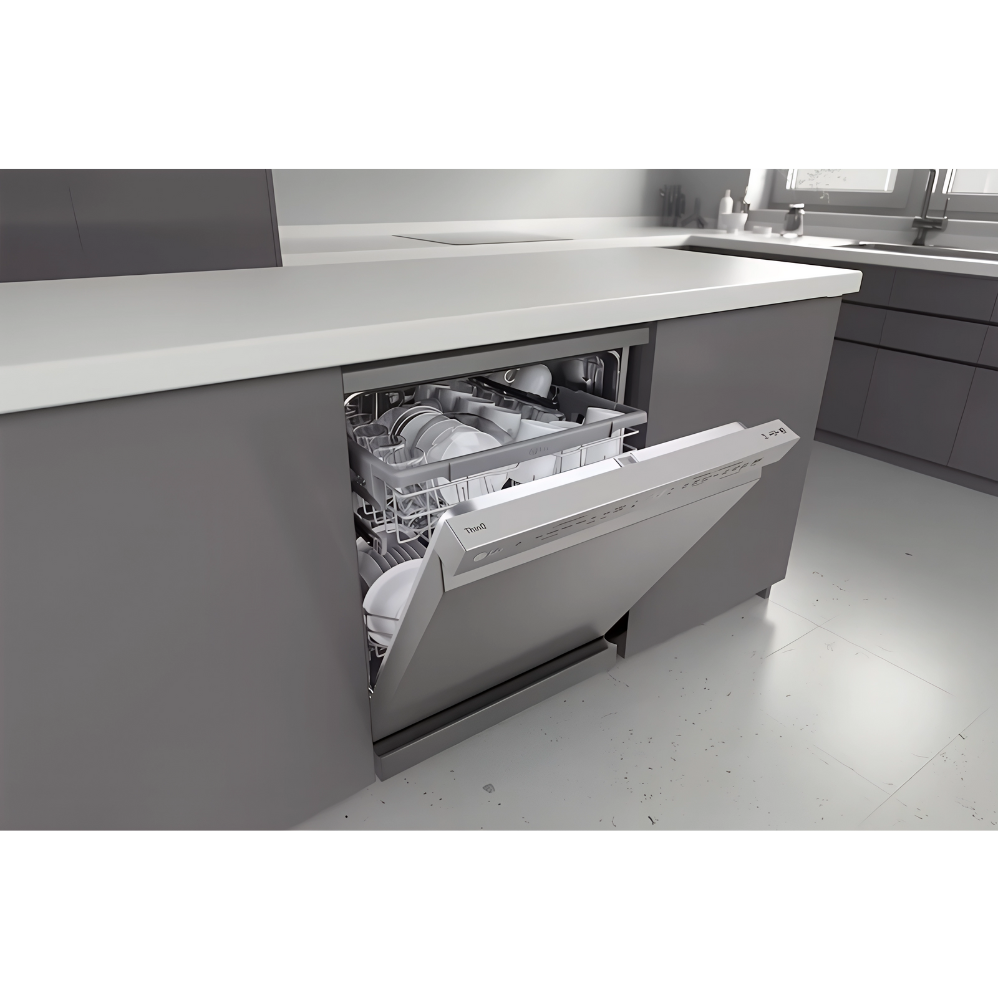 غسالة أطباق إل جي إنفرتر – سعة 14 فرد – ستانلس فضي – DFC532FPE (3)