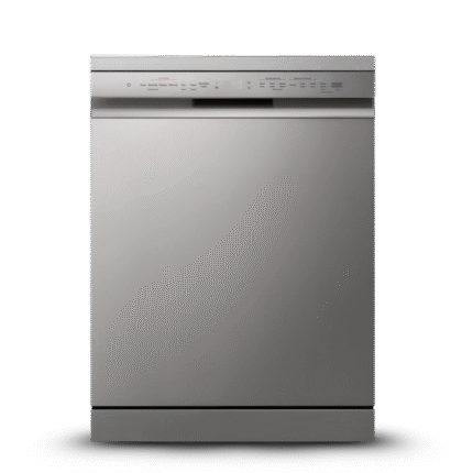 غسالة اطباق ال جي ديجيتال بتقنية الانفرتر، 14 فرد، 10 برنامج، فضي - DFC532FPE