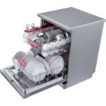 غسالة أطباق توشيبا – سعة ١٣ فرد – مزودة بفلتر مضاد للبكتيريا – ستانلس ستيل – DW-13F8AF(SS)-EG