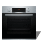 _فرن بلت إن بوش 60 سم 66 لتر- فضي أسود (HBJ534ES0)