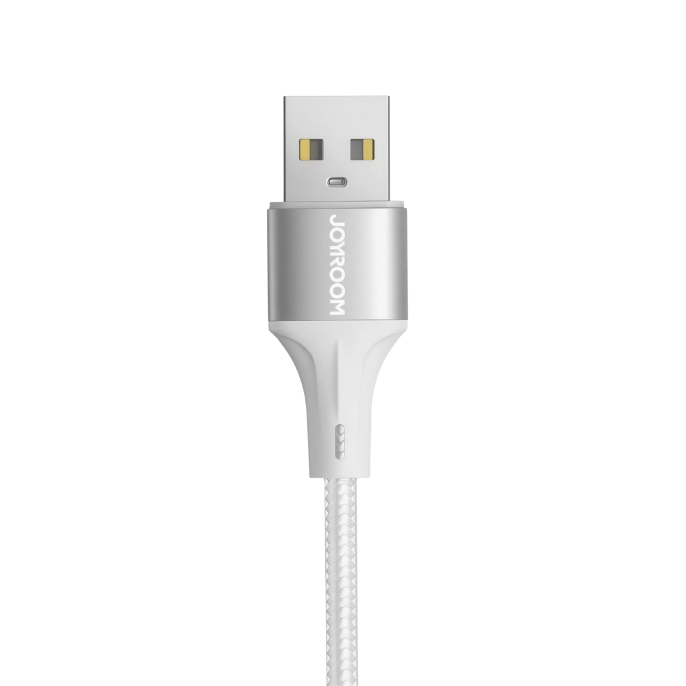 كابل جوي روم USB-A إلى Lightning – تيار ٣ أمبير بطول ١.٢ متر S-A14 (1) كابل جوي روم USB-A إلى Lightning – تيار ٣ أمبير بطول ١.٢ متر S-A14 (1)